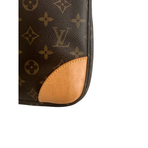 Preowned Authentic Louis Vuitton Boulogne Brown Monogram Coated Canvas Hobo Bag - Picture 5 of 16